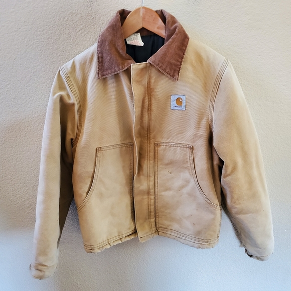 vintage carhartt canvas jacket